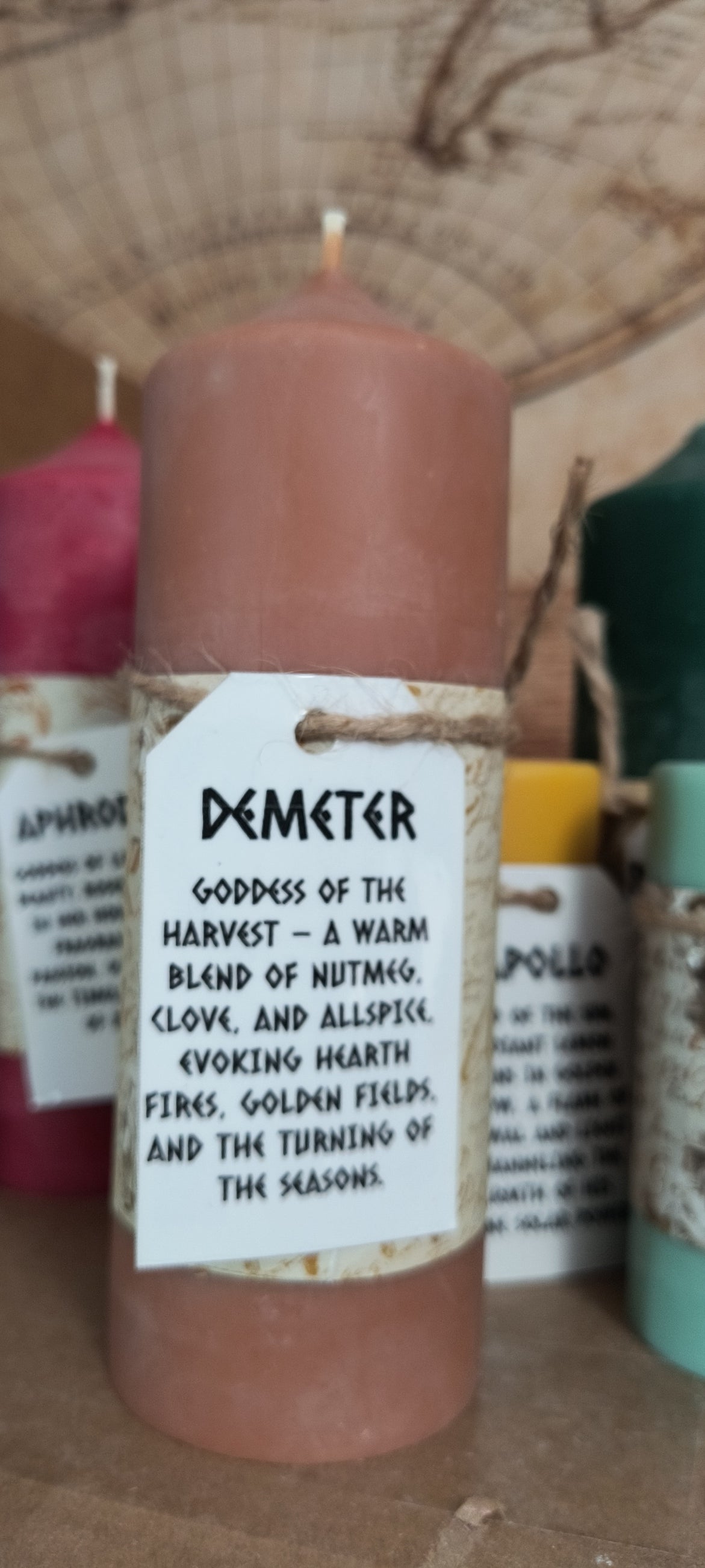 Pantheon Altar Candles - 7 inch
