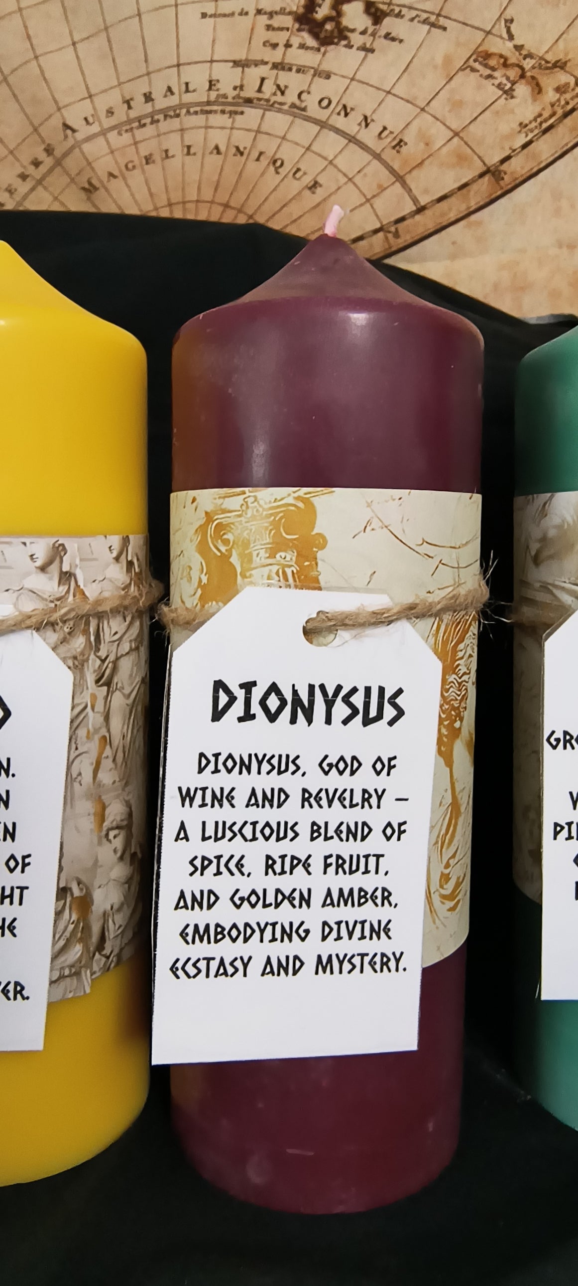 Pantheon Altar Candles - 7 inch