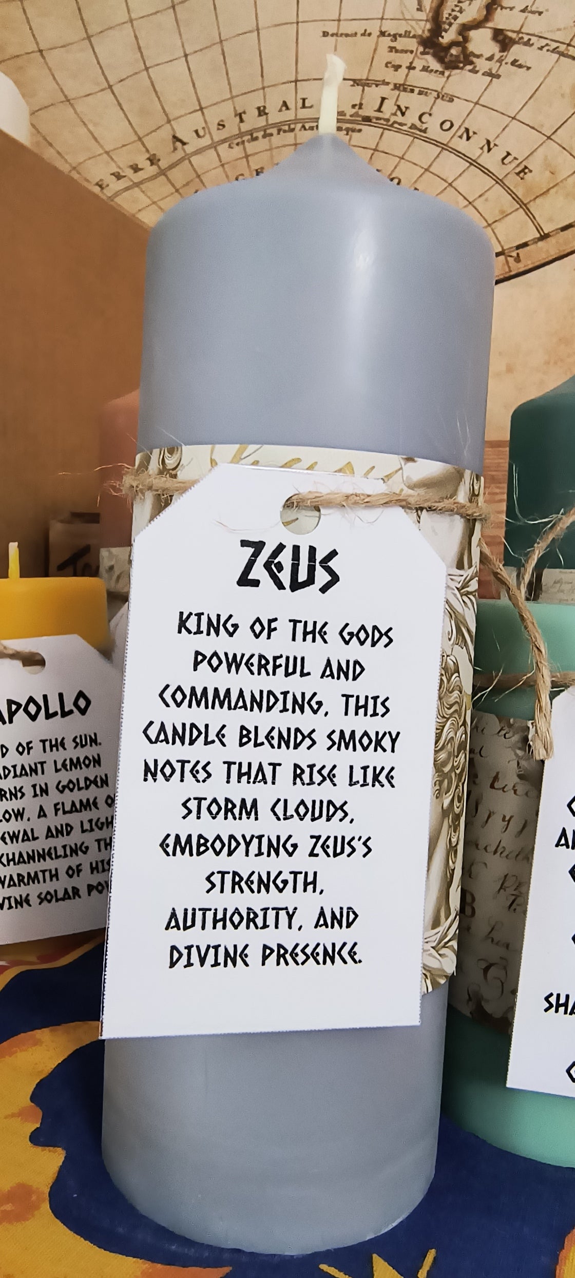 Pantheon Altar Candles - 7 inch