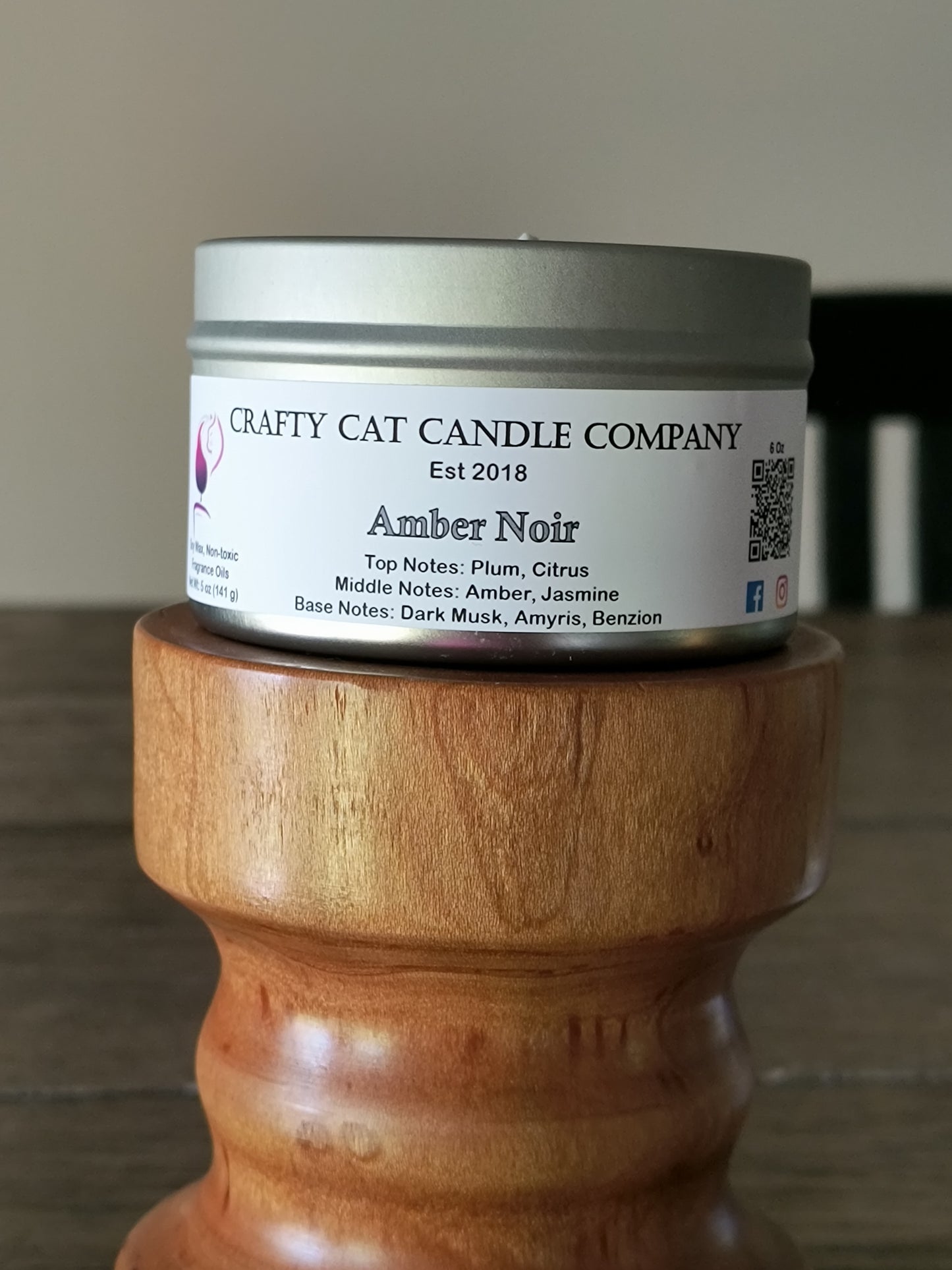 6 Oz Soy Candle